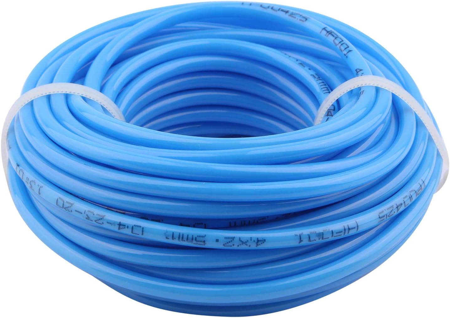 Pneumatic Hose 4mm OD 2.5mm ID Blue Polyurethane PU Tubing Air Compressor Pipe 10 Meter (32.8ft)