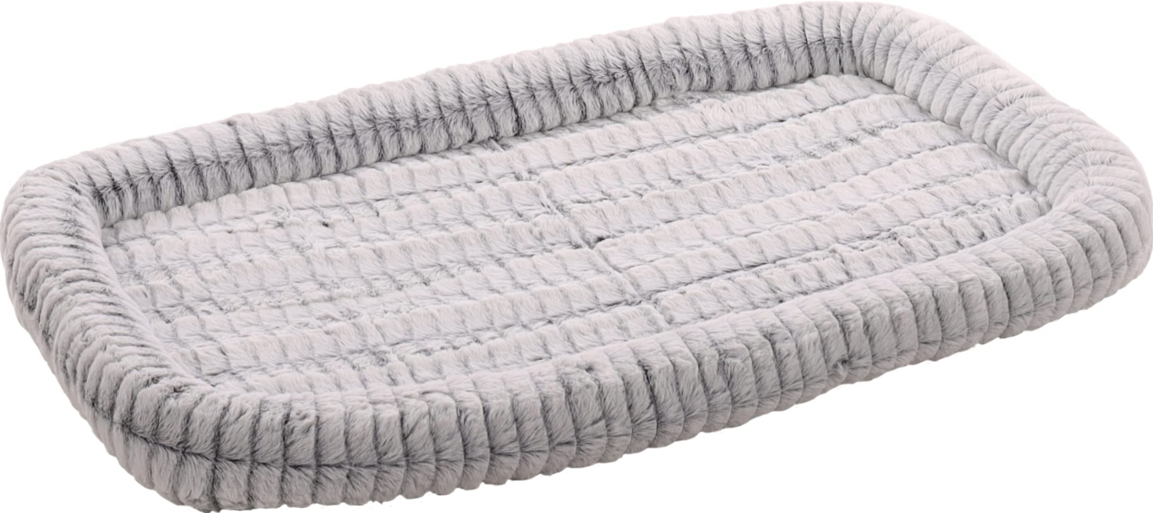 Coussin Stella Plat Flamingo gris et blanc 85,5x51cm pour chien