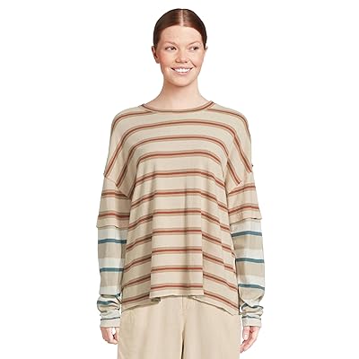 Free People Nina Stripe Long Sleeve Women