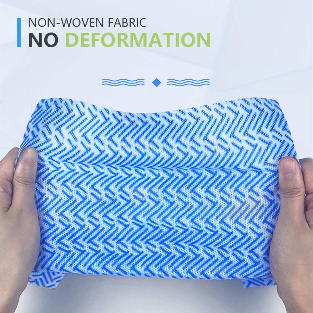 Aidea Cleaning Wipes-80Ct(1 Pack), Multi-Purpose Towel Reusable Cleaning Cloths, Domestic Cleaning Wipes, Cleaning Towels, Dish Cloths-(12''x24'') : Everything Else
