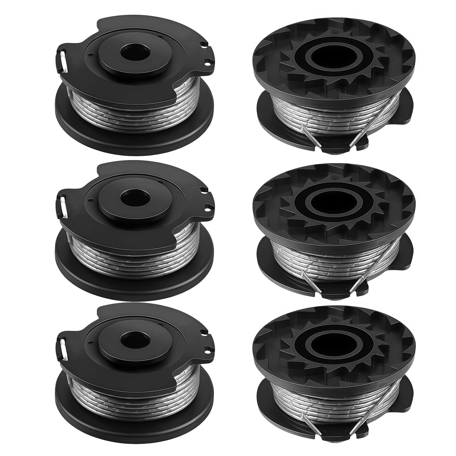 Strimmer Wire for Bosch Strimmer Spool for Boschs Spool & Line For Bosch ART23SL ART26SL Grass Trimmers Spool Feed Strimmer Line (6pcs)