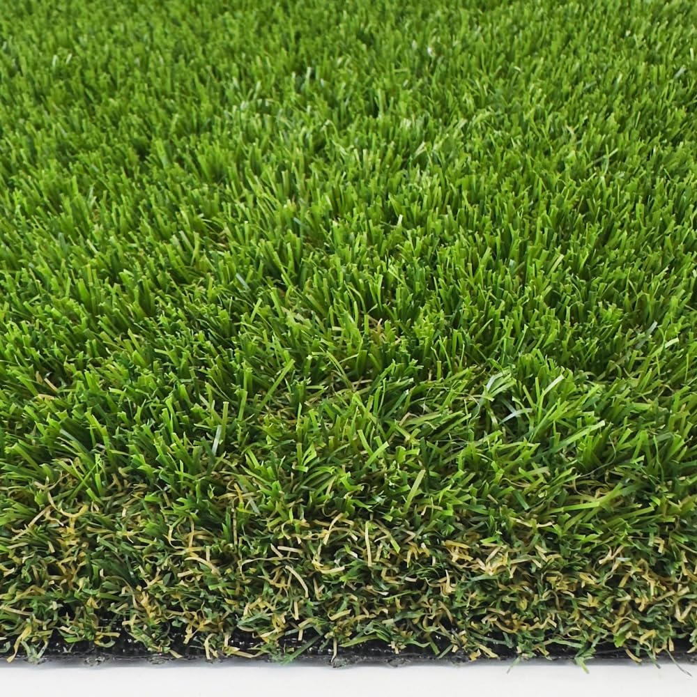 ARTIFICIAL GRASS DIRECT - Pet Divine 32mm 4m x 2.5m (13ft 1" x 8ft 2") – Fake Grass for Garden, Lawns, Pets & Landscaping | Realistic 32mm Pile Height | Pet Specific & Low Maintenance