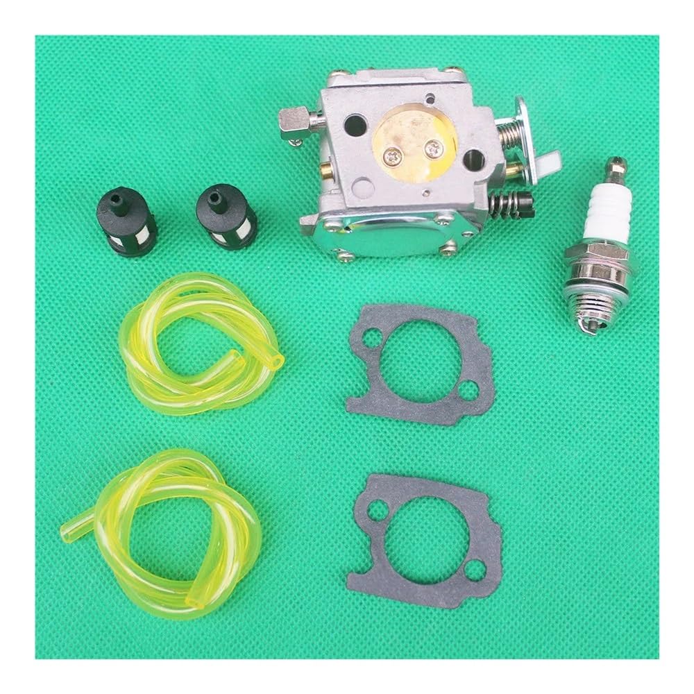 Herramientas de jardín Kit de Filtro de Combustible y bujía de carburador for Motosierra 041 041AV
