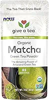 NOW Foods - Chá Real Matcha Orgânico Chá Verde Em Pó - 3 oz.
