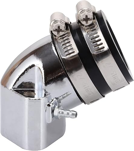 GOOFIT Tubo de colector de admisión mental de repuesto para 4 tiempos GY6 125cc 150cc Scooter Go Kart Quad ATV