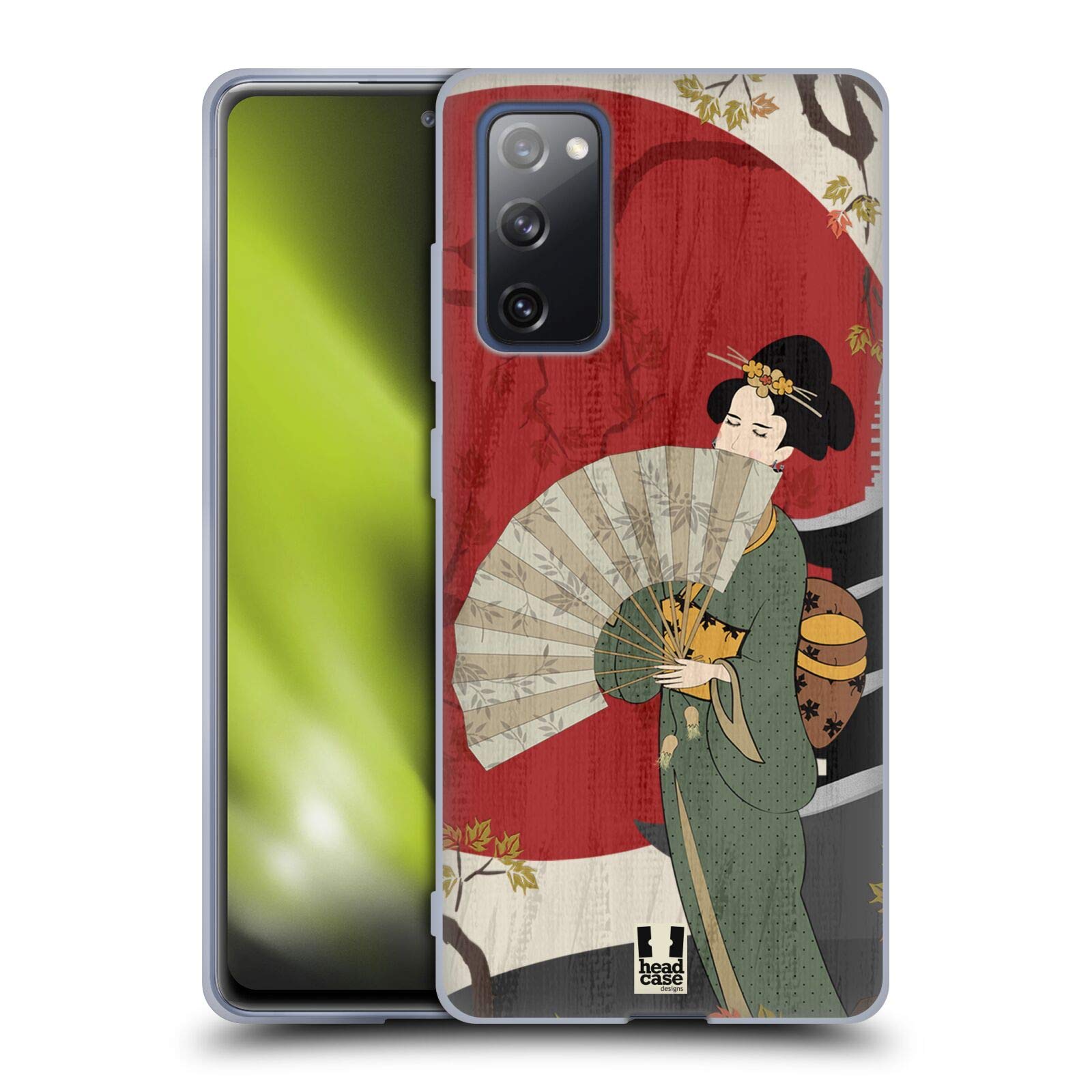 Head Case DesignsKiyoshi Geisha Soft Gel Case Compatible with Samsung Galaxy S20 FE / 5G
