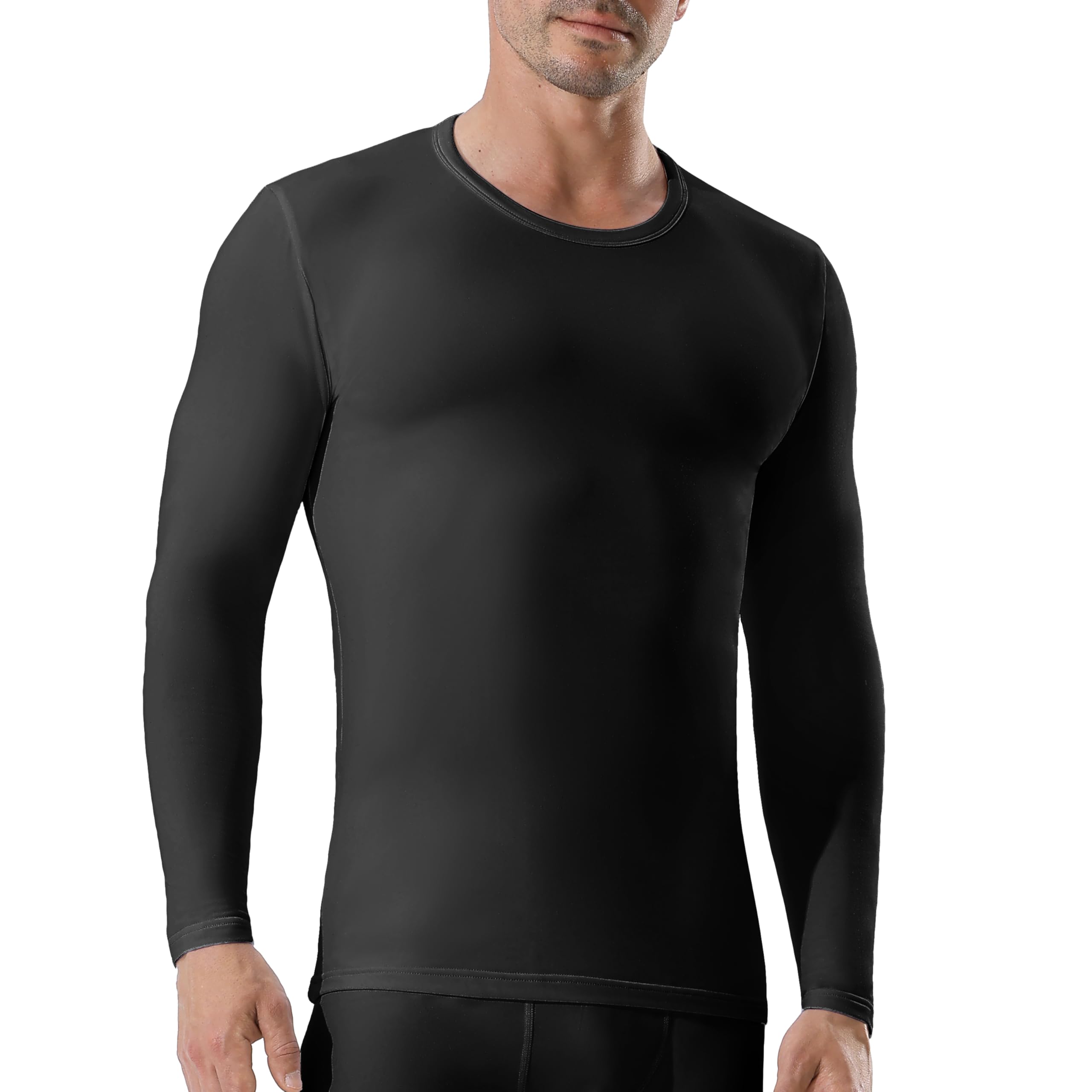 Channo Maglia Termica a Maniche Lunghe: Biancheria Intima Funzionale e Traspirante per Uomo per l'Autunno e l'inverno