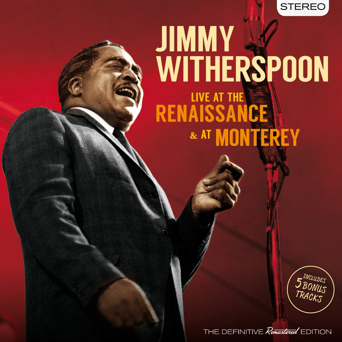 Jimmy Witherspoon Live At the Renaissance & At Monte CD 600877 NEW