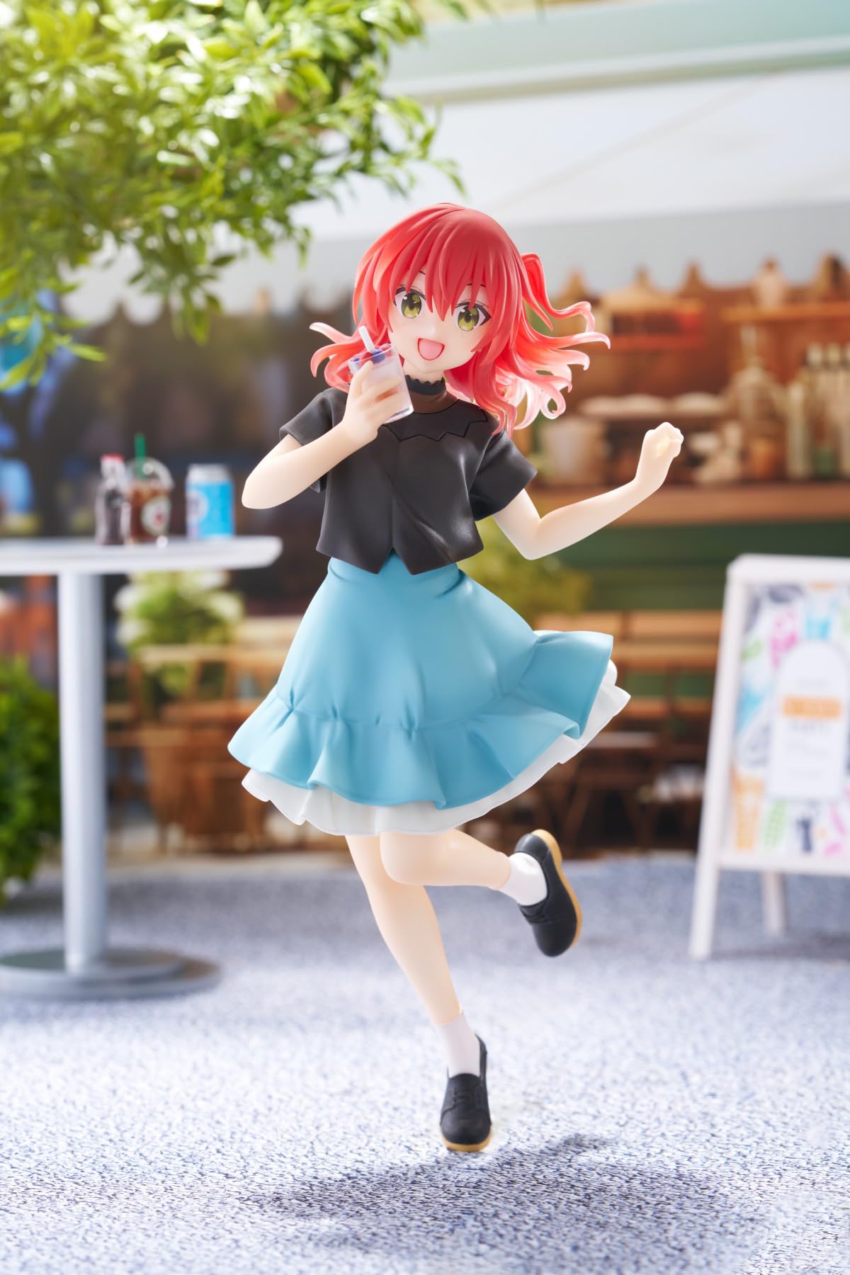 Figura De Anime Kita Ikuyo De 18 Cm En PVC, Con Falda Corta Y Acabados Detallados, Ideal Para Coleccionistas Y Decoración De Escritorio