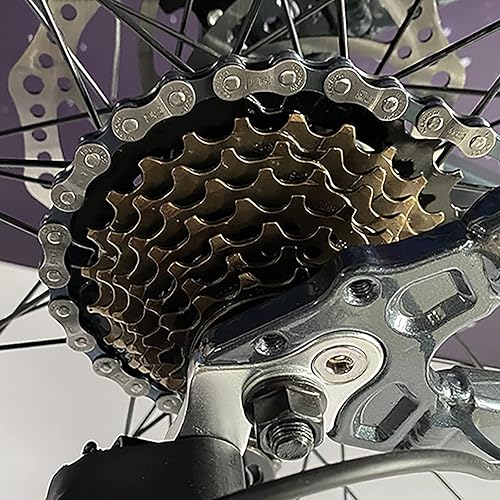 Miniatura 6 de Hycline Rueda libre de bicicleta, 6789 velocidades 14-28T14-34T13-32T Bicicleta Freewheel Tipo roscado Freehub Ciclismo Pieza de repuesto