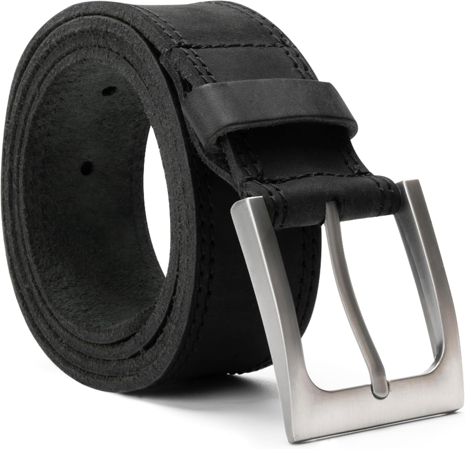 Hide & Drink Rugged Full Grain Leather Belt - Durable Men's Belt for Jeans, Western, Casual & Dress, Mens Belts for Men