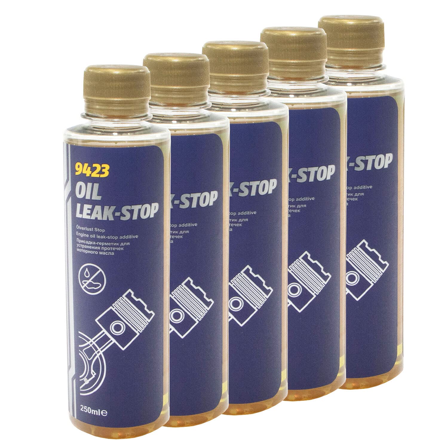 Ölverlust Stop Oil Leak Stop 9423 MANNOL 5 X 250 ml