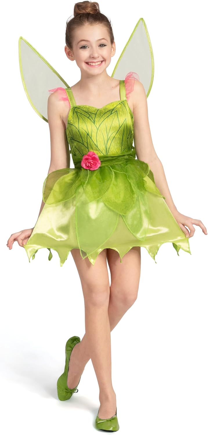 Spooktacular Creations Fairy Costume for Girls, Toddlers Green Fairy Costume Dress, Fairy Tutu Dress for Kids Halloween Party - Image 6