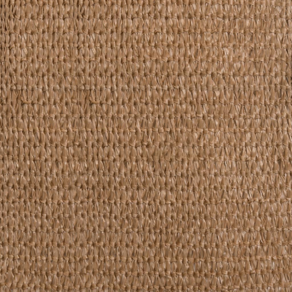 Pangshiyuan Voile d'ombrage 160 g/m² Taupe 2,5 x 3,5 m HDPE jiangboyue-311398