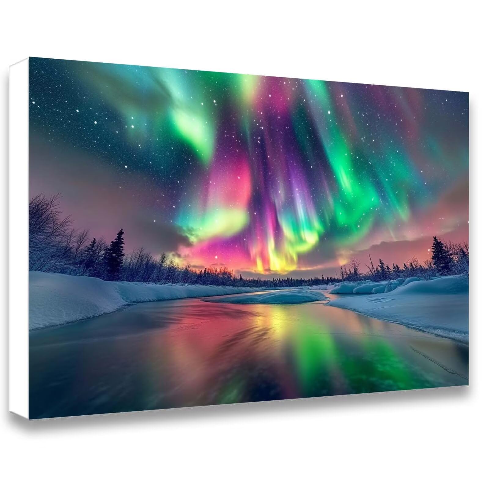 Dipingere con i Numeri Adulti aurora, Paint by Numbers 90x120cm j0-693