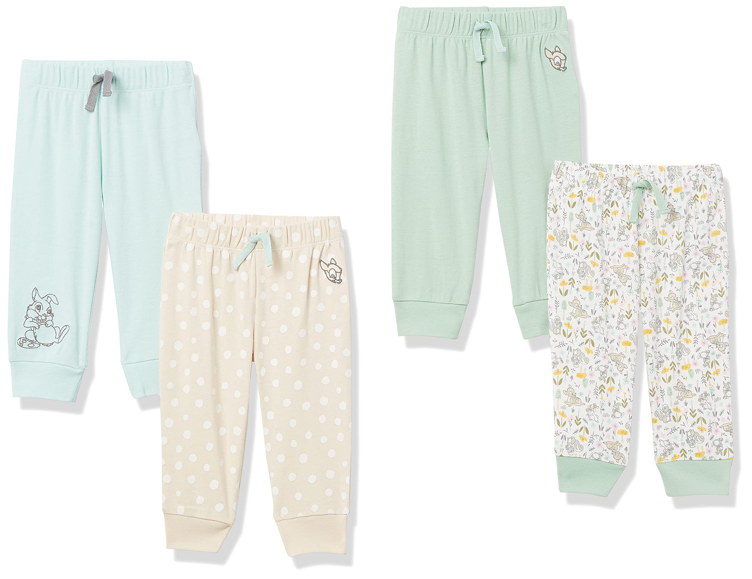 Amazon EssentialsDisney | Marvel | Star Wars Baby Boys' Pants, Pack of 4