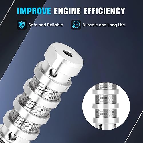 Miniatura 3 de 2 unidades de control de aceite de motor VVT válvula variable solenoide de sincronización para modelos Hyundai y Kia -