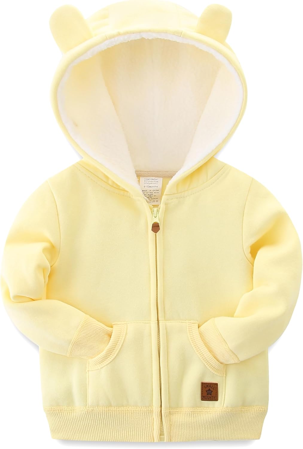Baby Girls Boys Warm Adorable Hooded Zip Coat for Fall Spring Outerwear 3-24M Kids Jacket Baby Girls Boys Warm Adorable Hooded Zip Coat for Fall Spring Outerwear 3-24M Kids Jacket