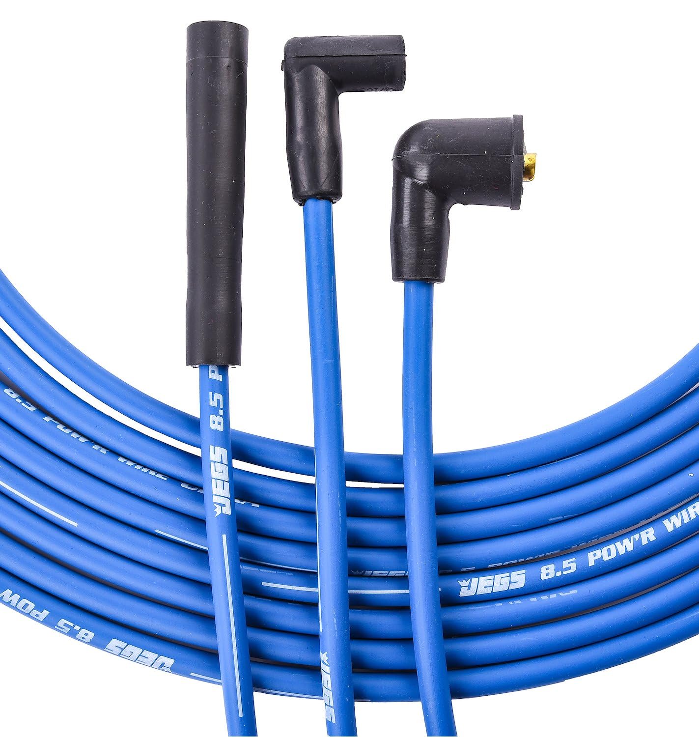 JEGS 412057 8.5mm Black Ultra Pow r Wires Big Block Mopar 383 400 440 with HEI C