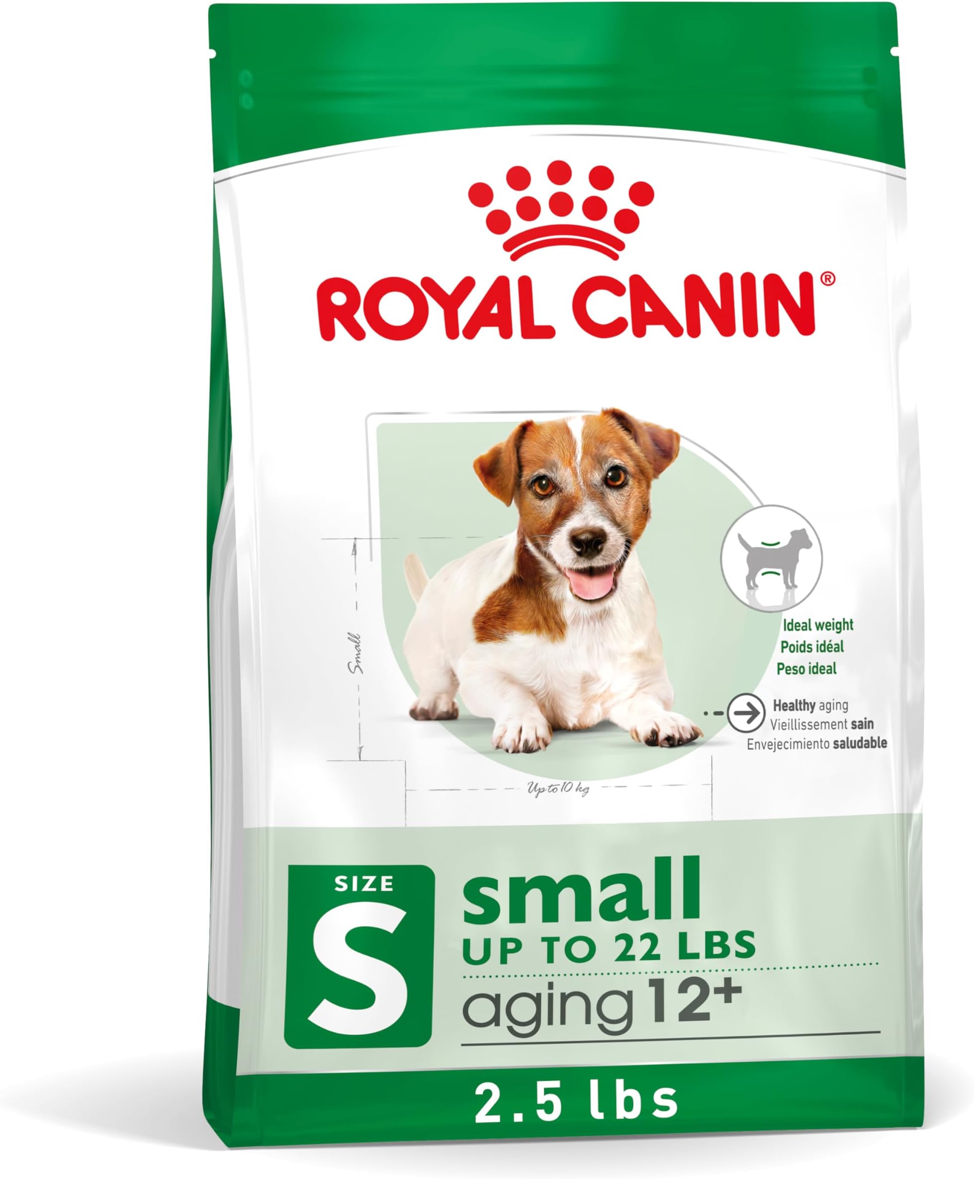 Size Health Nutrition Small Aging 12+ Senior Dry Dog Food, 2.5 lb Bag