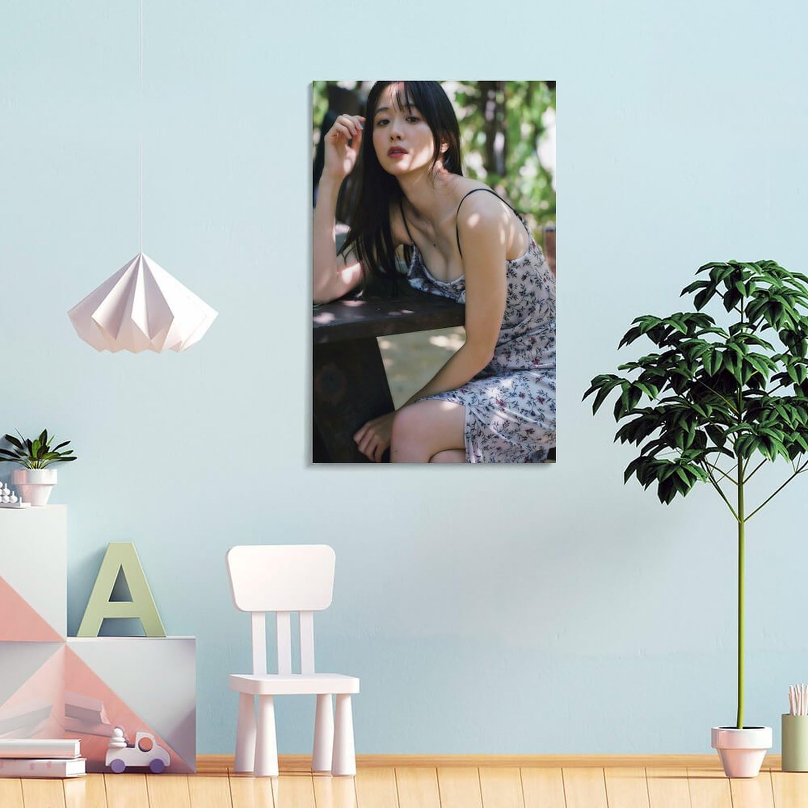 Amazon.co.jp: 森香澄 キャンバスアートポスター 水着写真ポスター