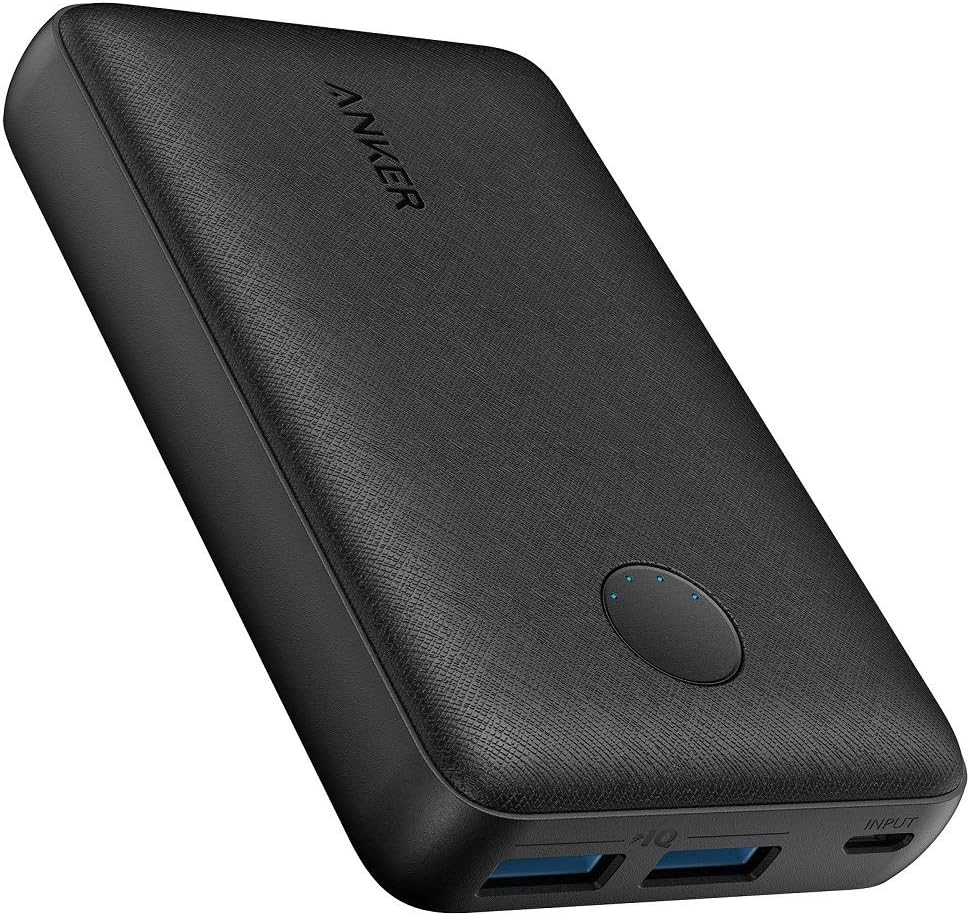 Carregador Portátil Anker 10.000mAh com 2 USB e Carga Rápida — Melhor para carga rápida dupla