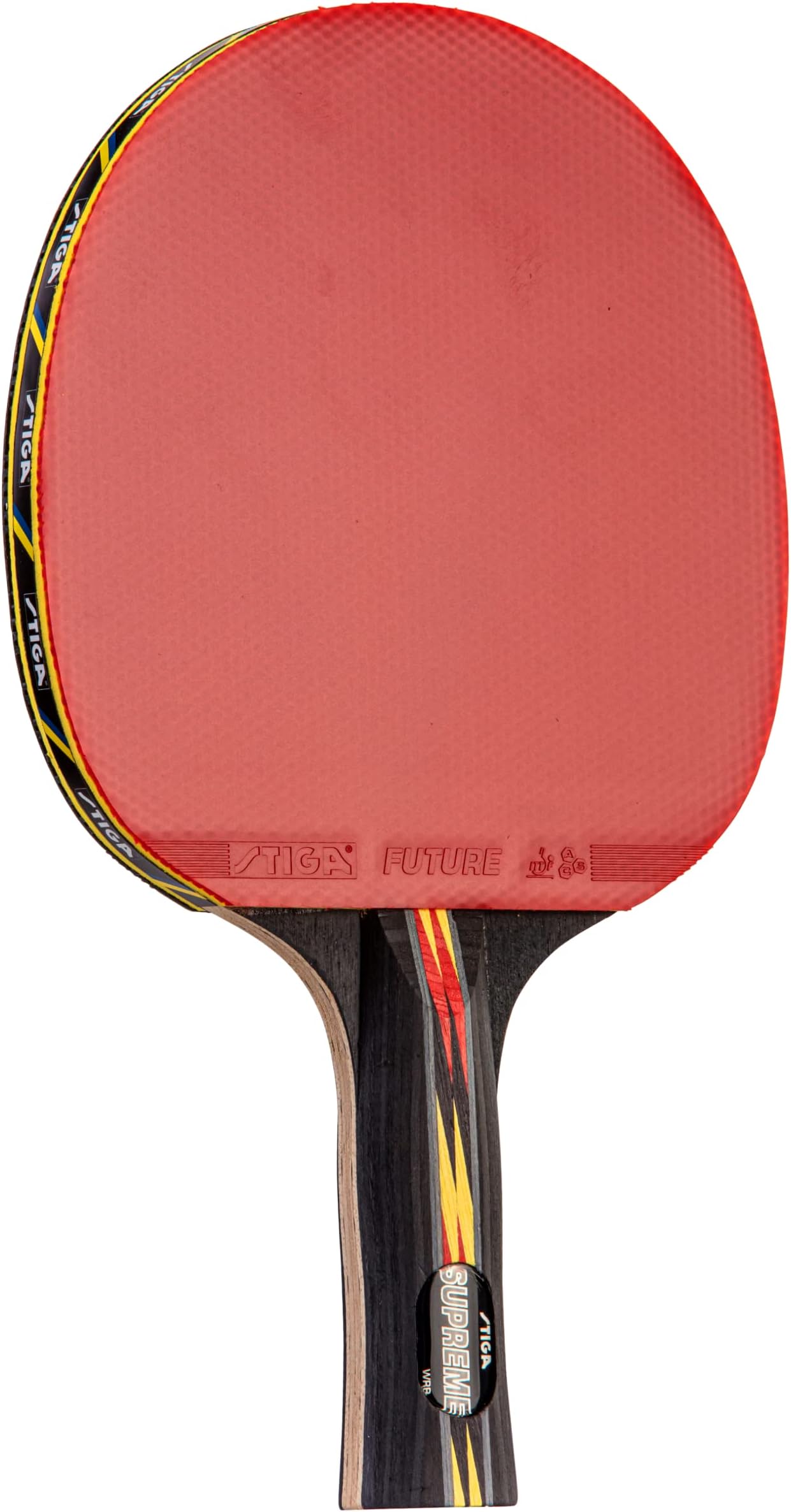 Stiga Supreme Performance-Level Table Tennis Racket Made With Ittf Approved Rubber For Tournament Play - Features Stiga Acs For Control And Speed