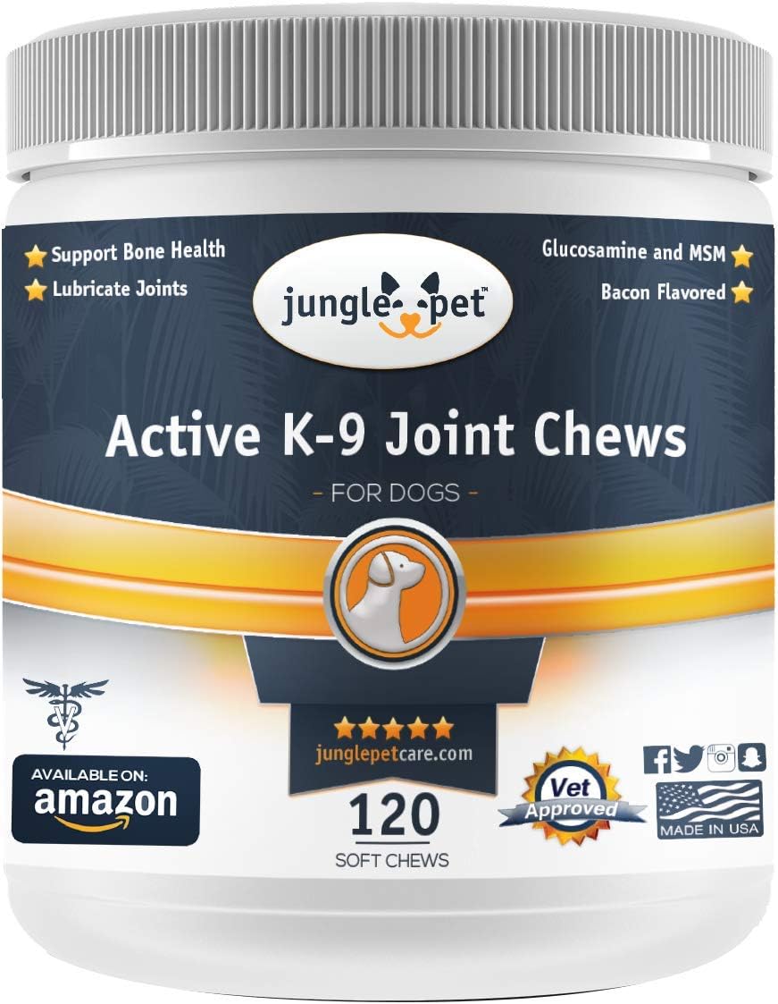 Jungle Pet Active K9 Joint Supplement for Dogs Hip