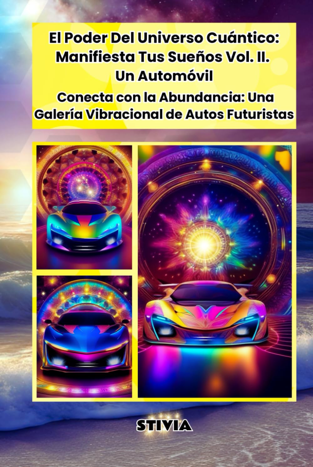 Univers quantique et esthétique automobile de prestige une collection exclusive d'art futuriste