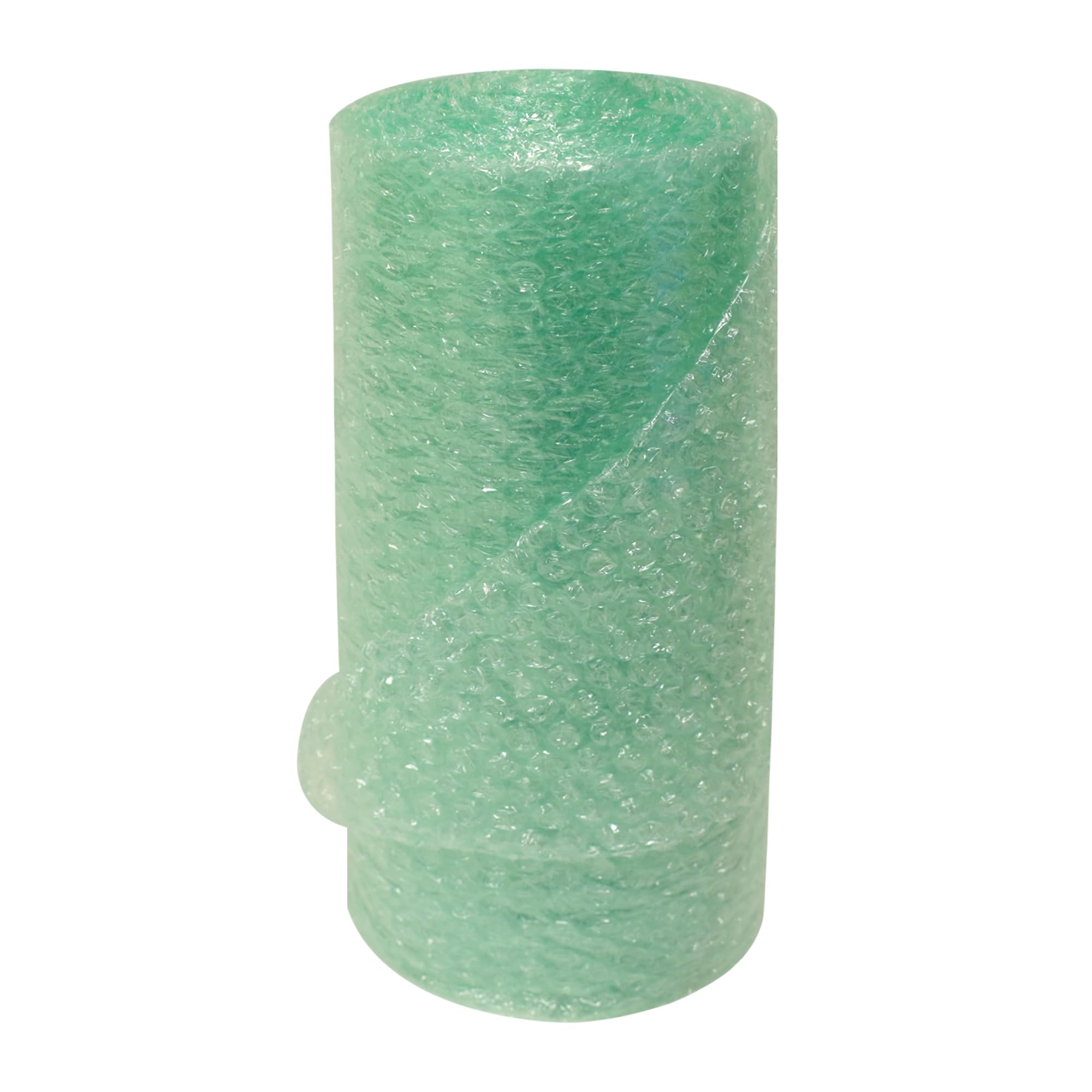 Globe Packaging 300mm x 10m Mini Green Biodegradable Bubble Wrap Roll with Small Air Bubbles - Cushioning & Protection Packaging for Moving House, Ecommerce and Storage