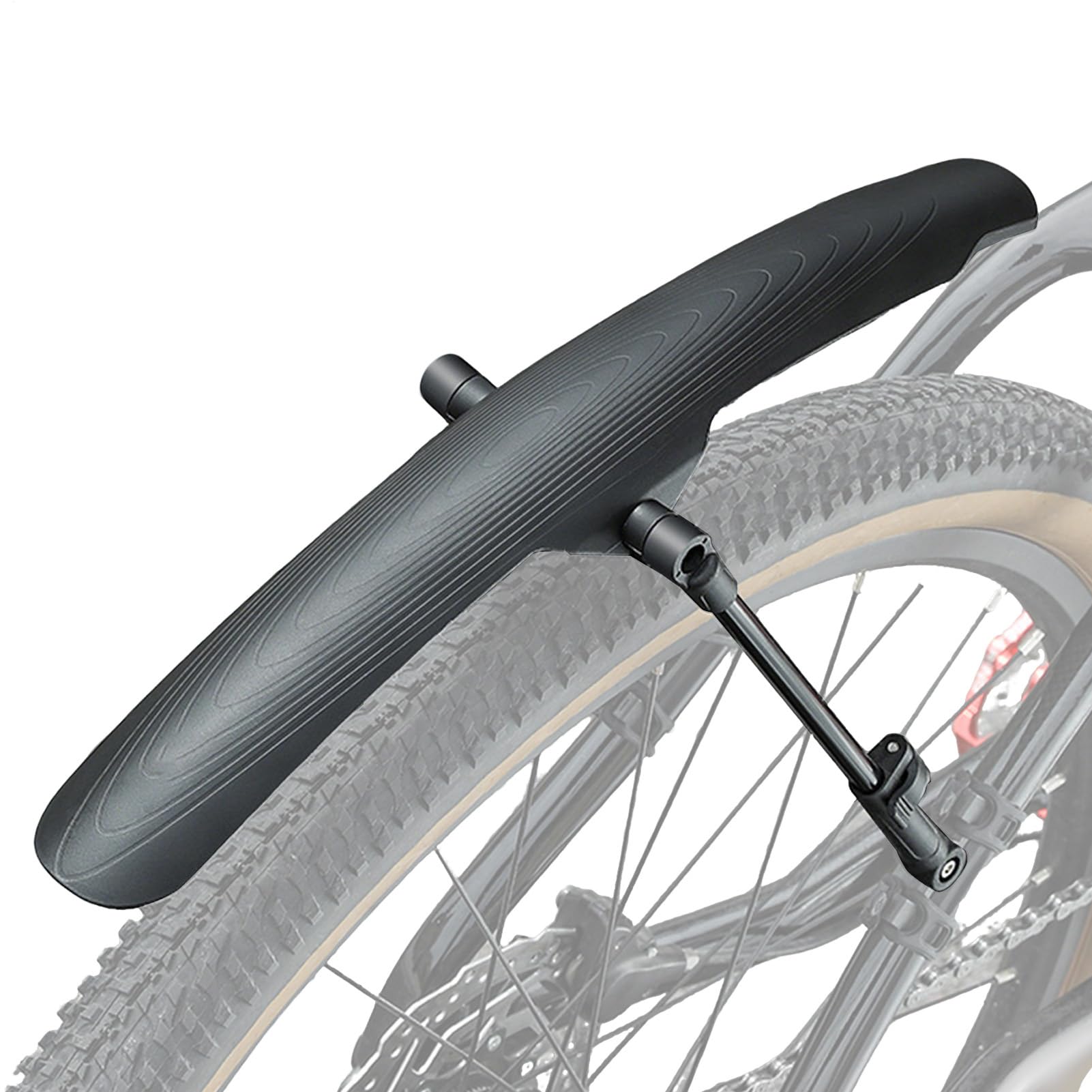 voorspatbord mountainbike voor mountainbike, vervangend spatbord, snelspanner, schokbestendig spatbord voor terreinen, racefietsen, stadsfietsen en mountainbikes, Color:Olive-A MTB Enduro 3.0 Helm Category:E Bike_31 6 mm Kind Shock Lev Integra AL150 Remote