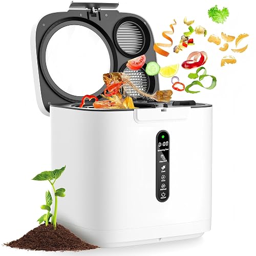 4L Electric Composter for Kitchen, Full Sized Countertop Compost Bin