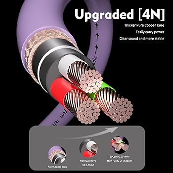 Amazon | Preffair メガネ電源ケーブルオーディオマニアHiFi