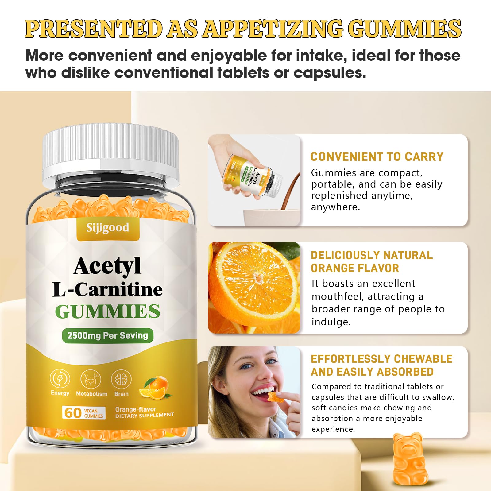 l carnitine chewable Amazon.com: Acetyl L-Carnitine Supplement 1000MG Gummies - Sugar Free Alcar  L-Carnitine Gummies for Men Women Support Muscle Endurance Brain Health  Energy Metabolism