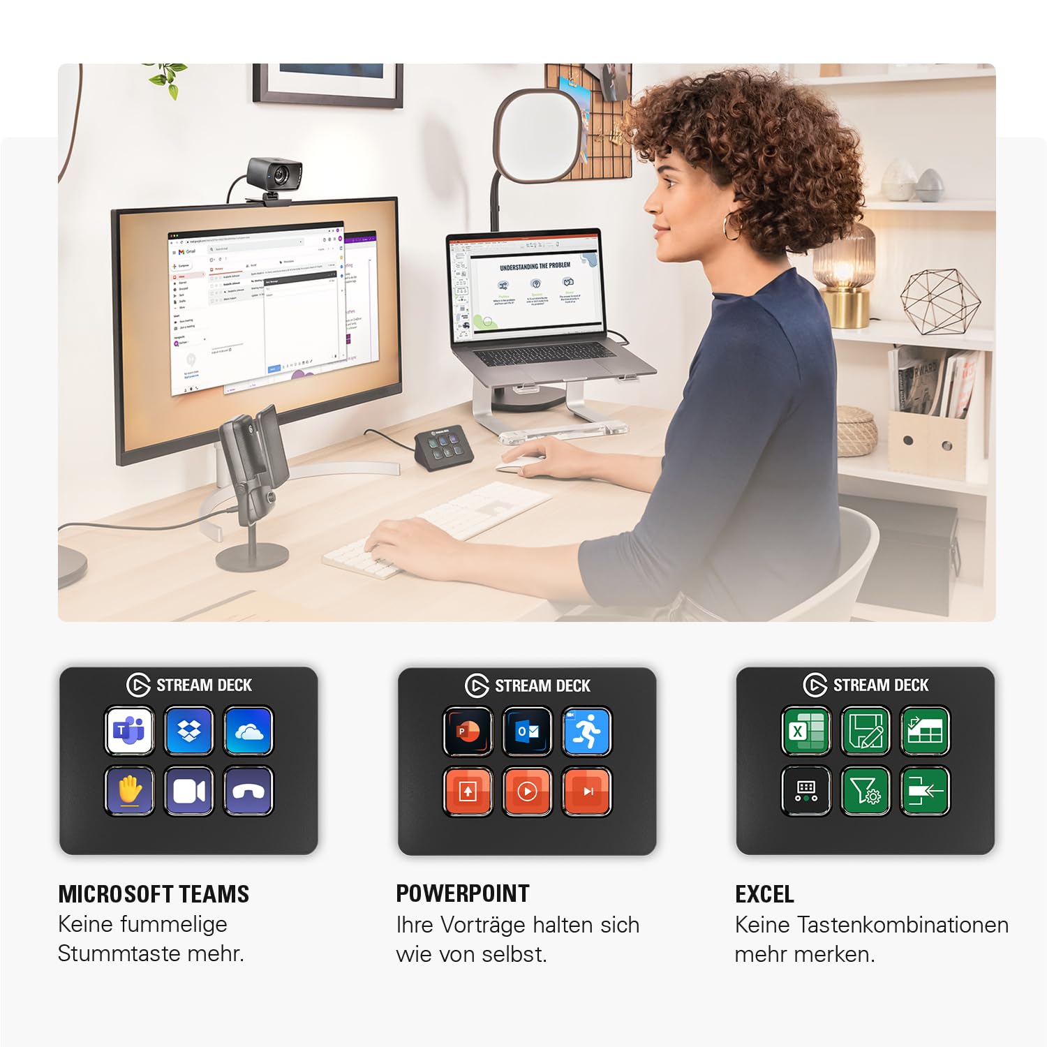 Elgato Stream Deck Mini, 6 anpassbare LCD-Makrotasten