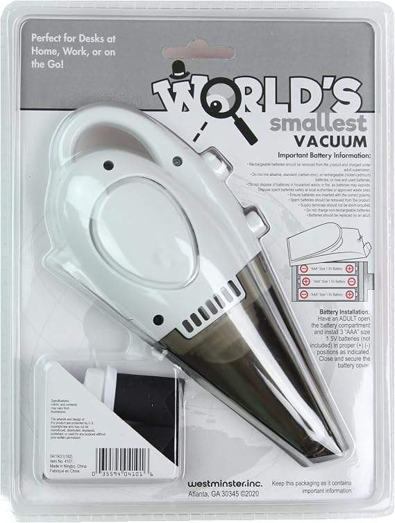 World's Smallest Vacuum