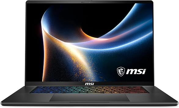MSI Stealth 16 AI+ 16" 240Hz OLED QHD+ Gaming Laptop, Intel Core Ultra 9 386H, RTX 5080, 32GB DDR5, 1TB NVMe SSD, Windows 11 Home, B3WI-041CA