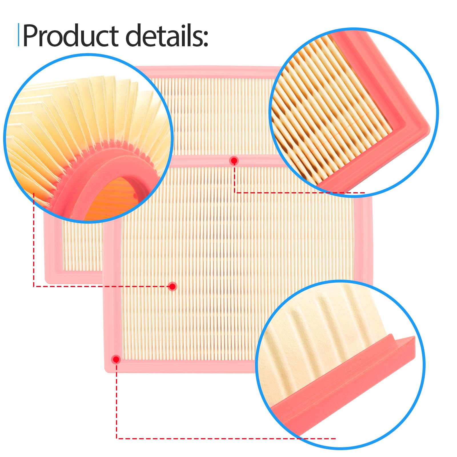 Amazon.com: 2 Pcs Engine Air Filter Compatible with Nissan