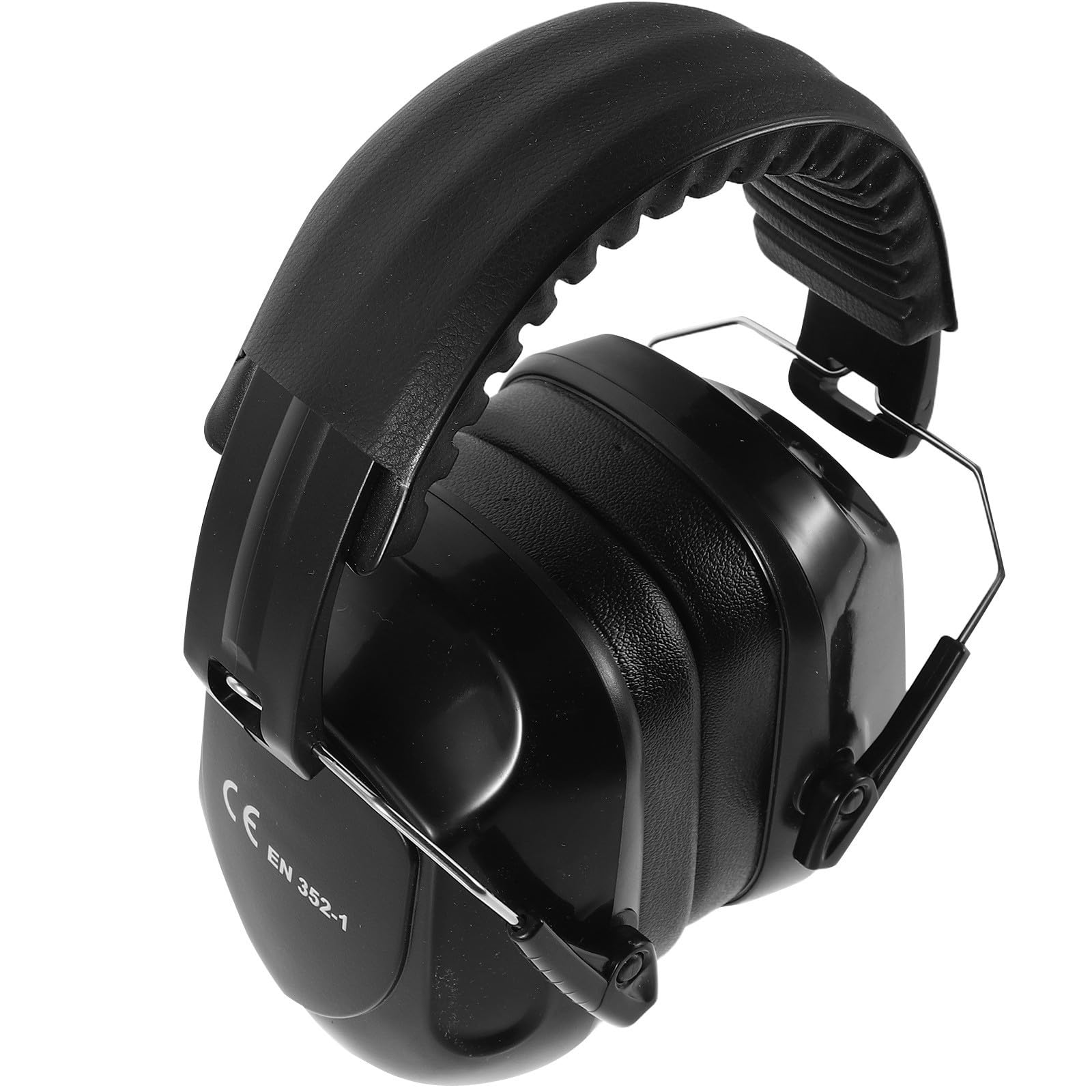 2 Pièces Casque Antibruit Noir en Abs Atténuation Sonore et Maintien Stable, pour Étude et Environnements de Travail Bruyants