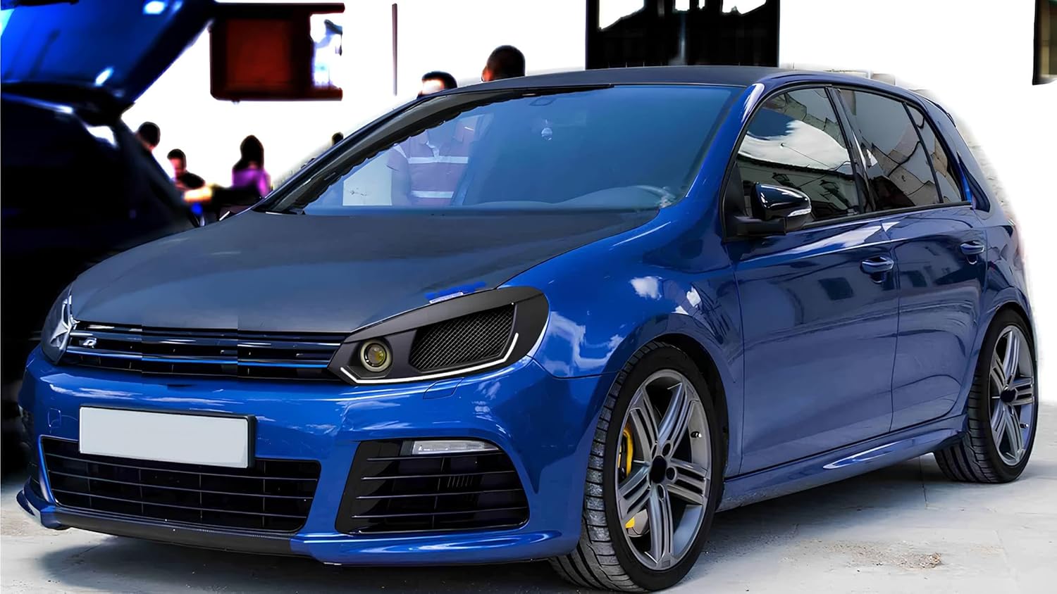 Compatible with Golf MK6, Golf R, GTI MK6, TDI 2010-2013 Headlight Air Ducted (Driver Side)