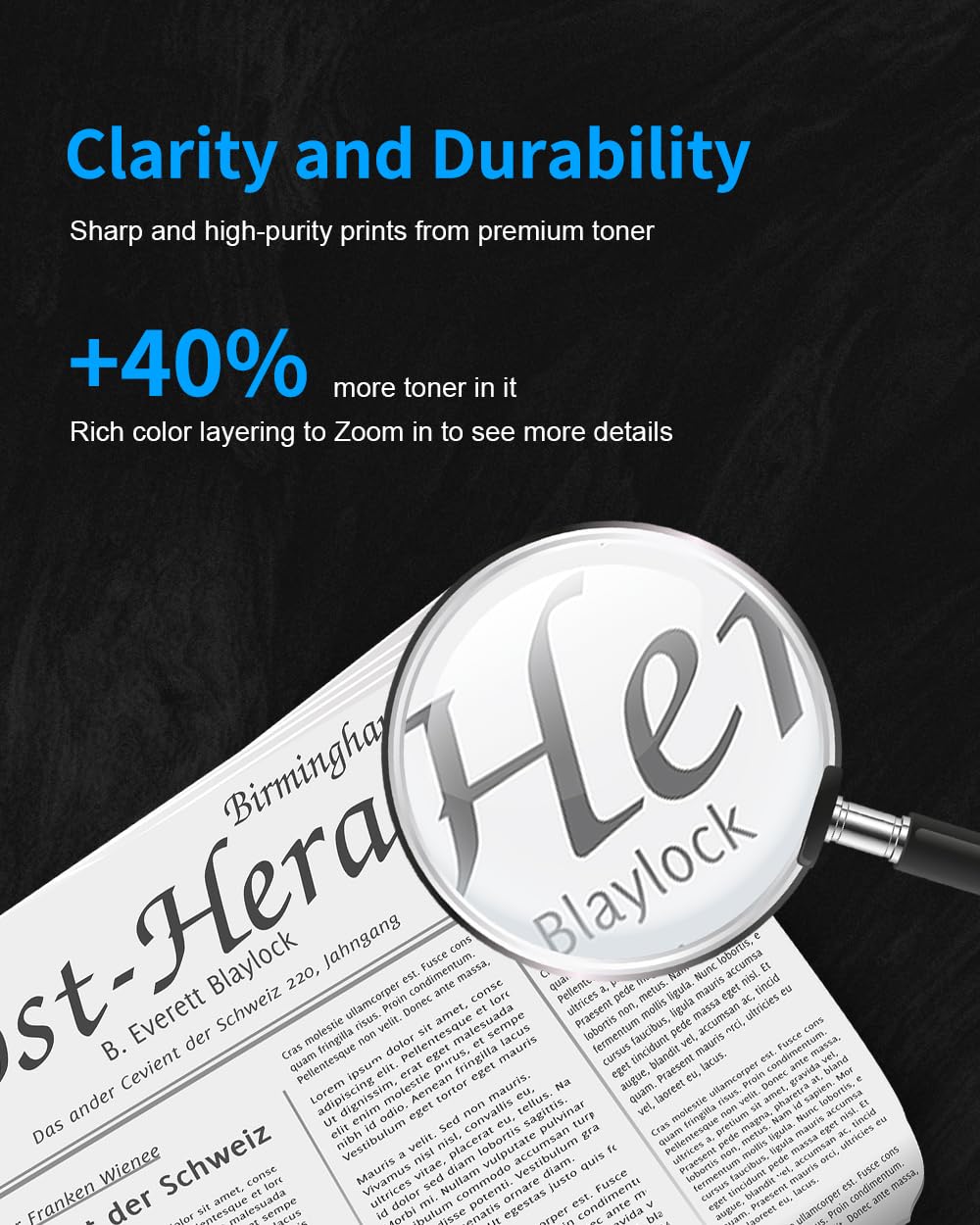 colorfly TN247 TN243 Cartucce di toner Compatibile per Brother TN 247BK TN-247 TN-243 per DCP-L3550CDW MFC-L3730CDN MFC-L3750CDW HL-L3210CW HL-L3230CDW,2 Nero