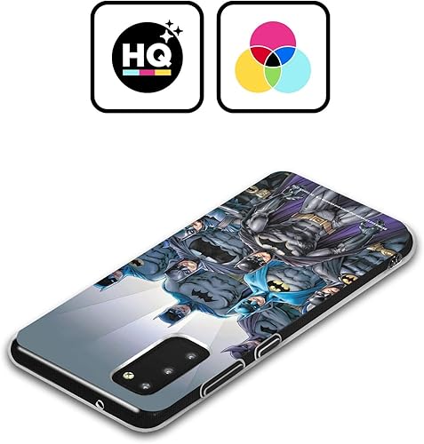 Miniatura 2 de Head Case Designs Funda de gel suave con licencia oficial de Batman DC Comics Through The Years Iconic Comic Book Costume Compatible con Samsung