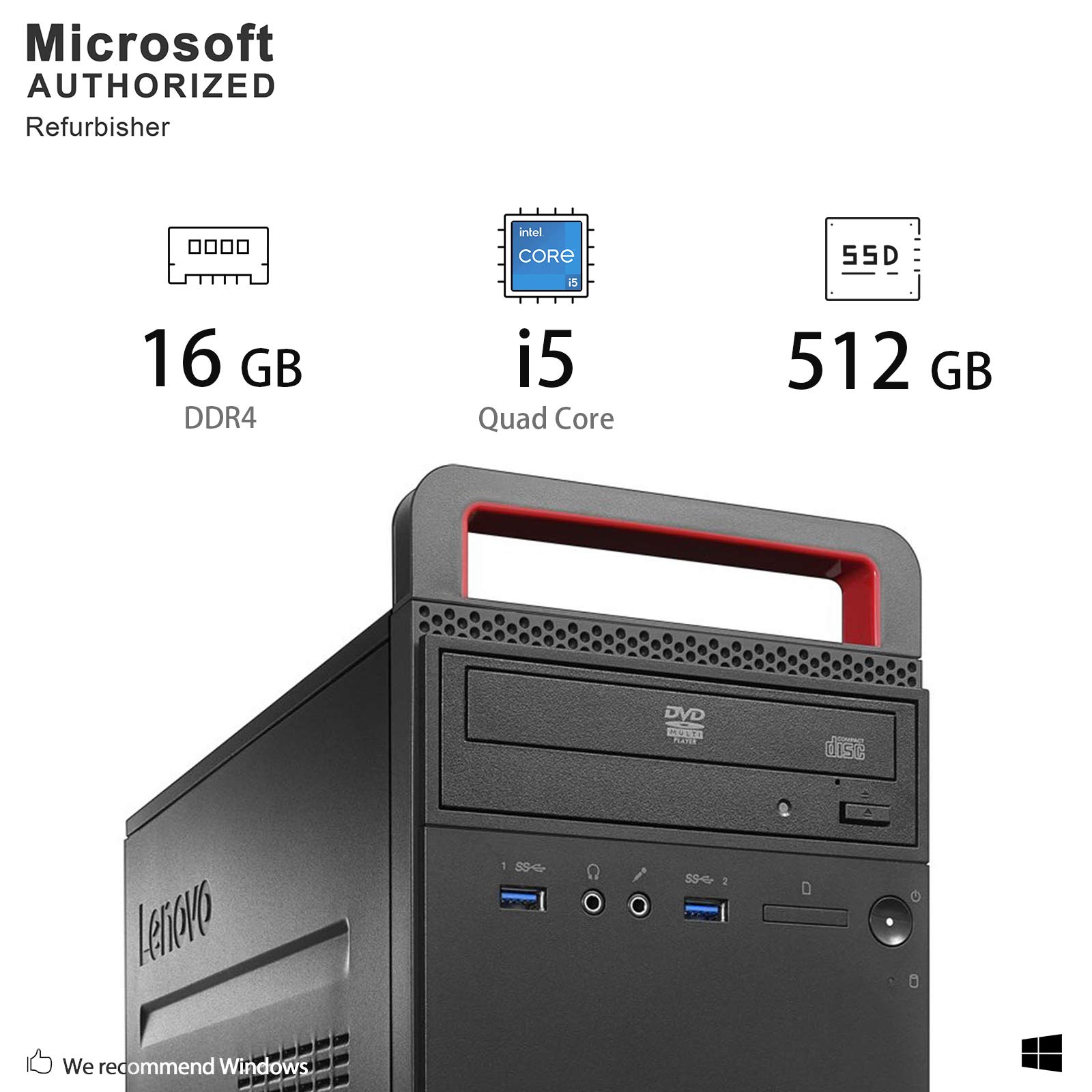 Lenovo M700 Tiny Core i5 6400 12GB 256MB | www.elektroepiliacija.lt