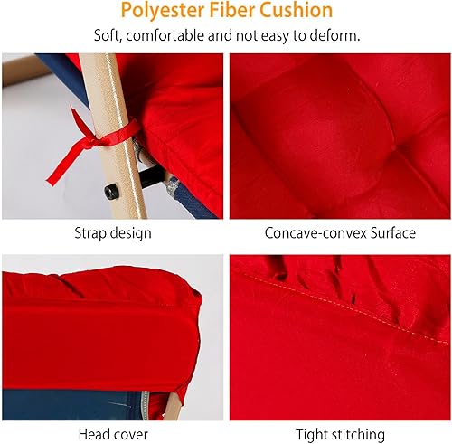 Vista 47 de iMounTEK Cojines para silla de salón de 67 x 22 x 4 pulgadas, cojín grueso para tumbona reclinable, mecedora, cojín para sofá o silla, cojín