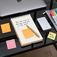Vista 7 de 27 Pack of 3x3 Inch Sticky Notes Self-Stick Memo Pads - 1620 Sheets in Total! Great for Home, Office & School