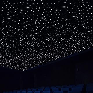 LED Star Light Curtain 13ft x 13ft Foldable DMX Control LED Stage Starry...