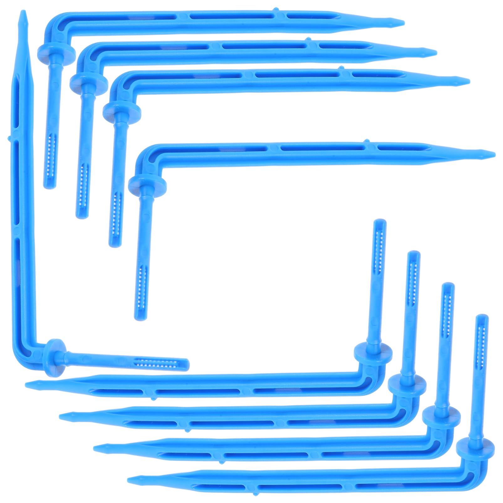 ibasenice 100pcs Automatic Drip Irrigation System Drip Stake for Indoor Plants Garden Watering Tool Auto Watering System Greenhouse Accessories