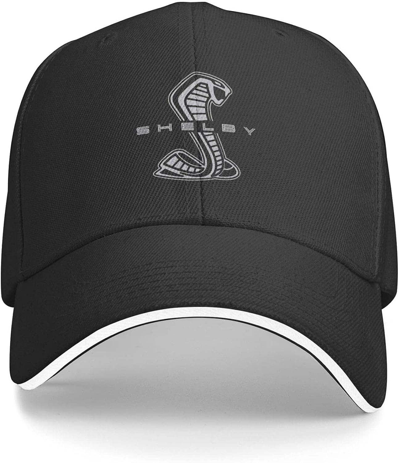 Miniatura 2 de Shelby Cobra Gorra Unisex Deporte Al Aire Libre Ajustable Papá Truck Driver Gorra Casquette Gorras De Béisbol Negro, Negro -