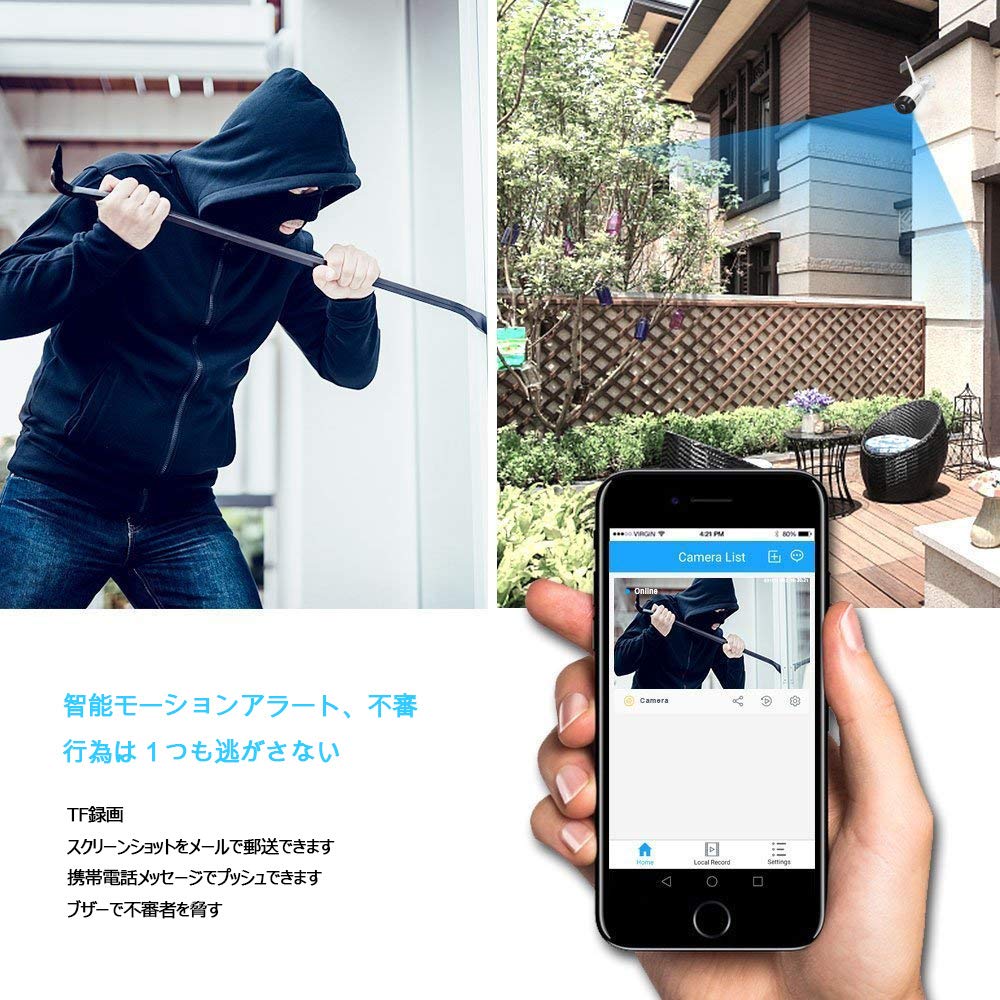 Amazon.co.jp: 200万画素 32GBカード内蔵 COOSEED 双方向音声