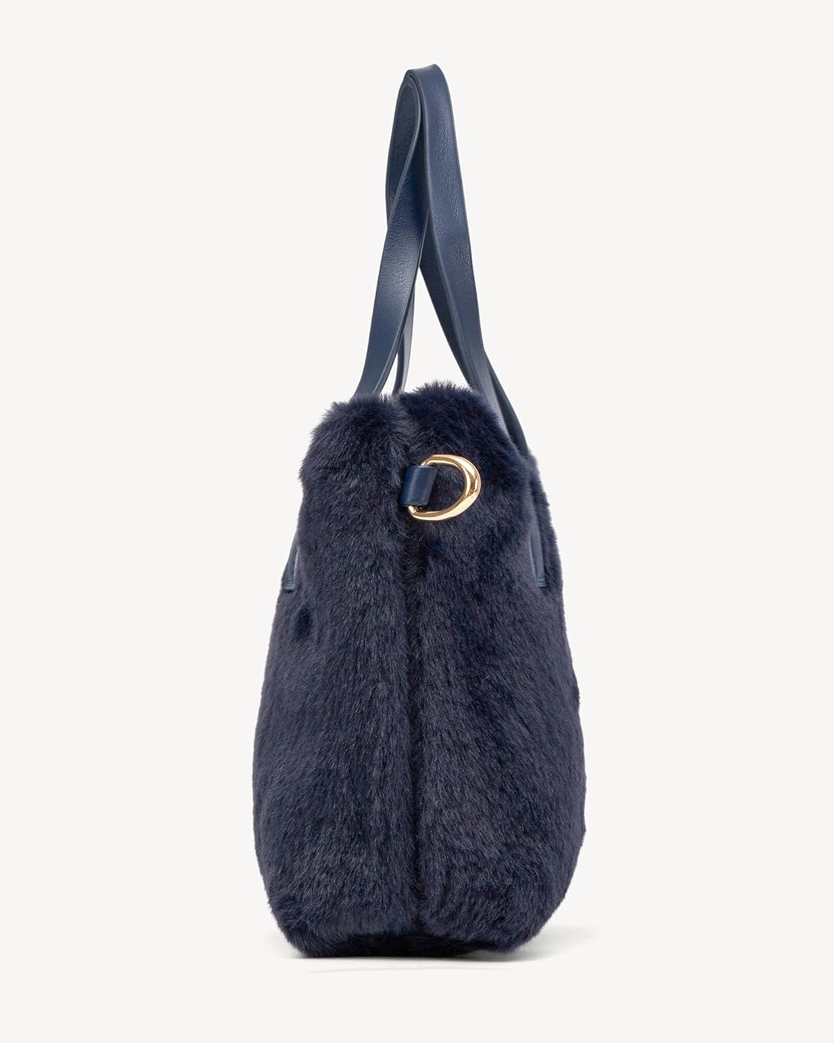 NEWBELLA Women's Plush Tote Bag - Cute Fuzzy Handbag with Soft Texture, Cozy Purse for Fall Winter, Casual Everyday Carryall - Image 4